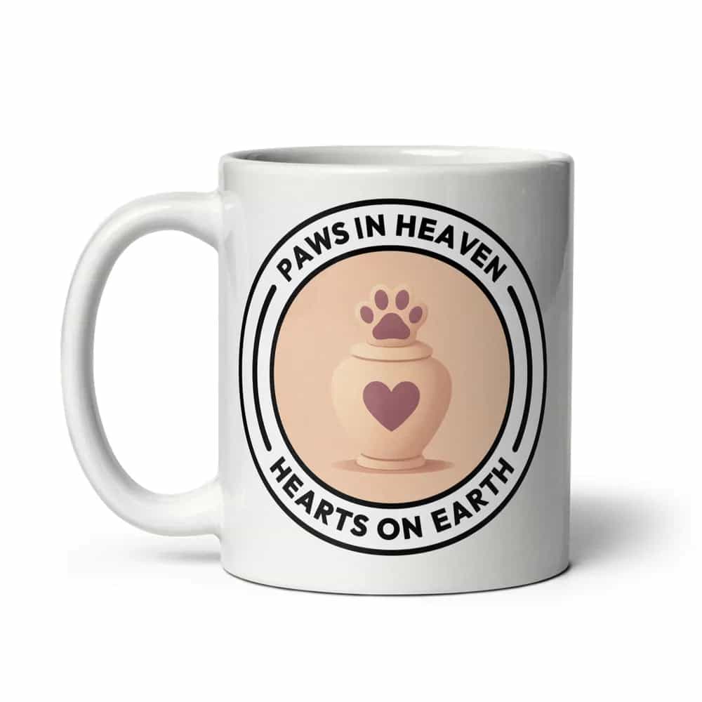 Paws in Heaven, Hearts on Earth., Mug