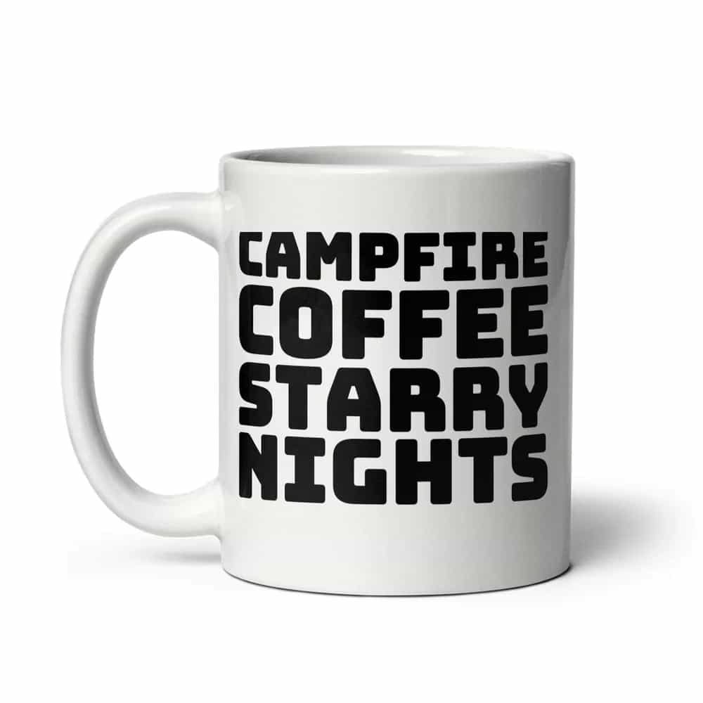 Campfire Coffee, Starry Nights, Mug
