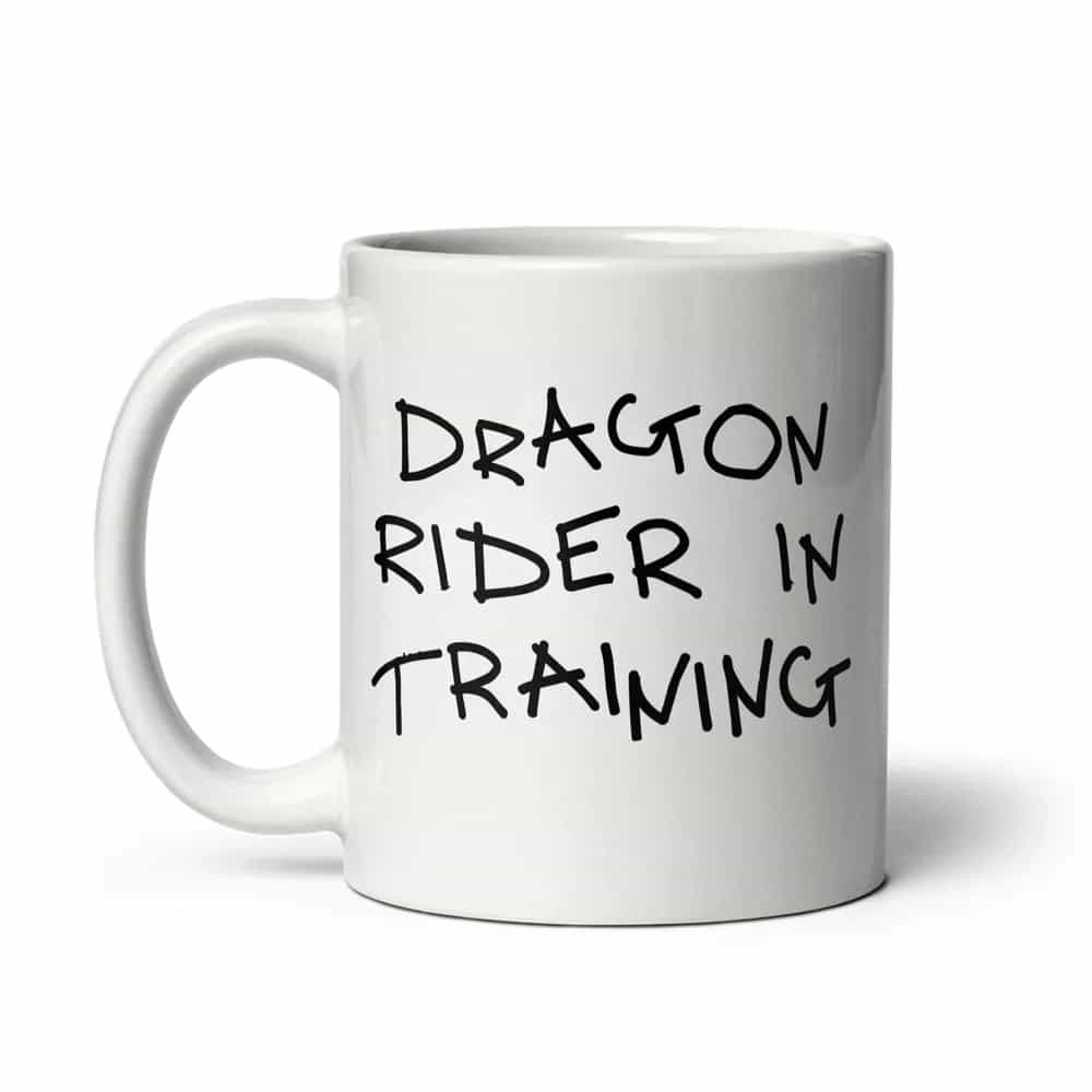 Dragon Rider In Training, Mug