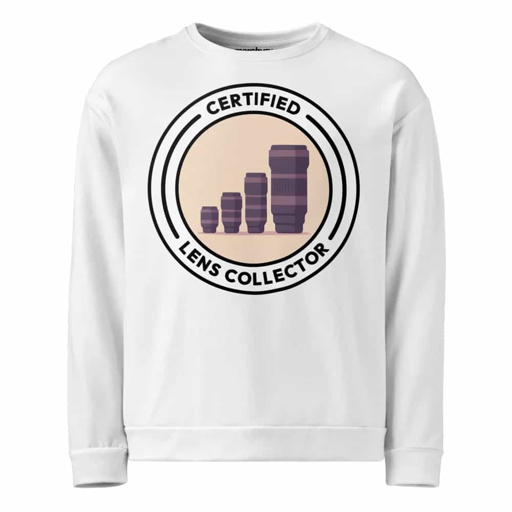 Certified Lens Collector, Sweatshirt