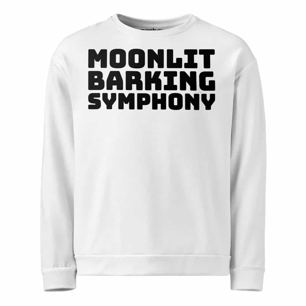Moonlit Barking Symphony, Sweatshirt