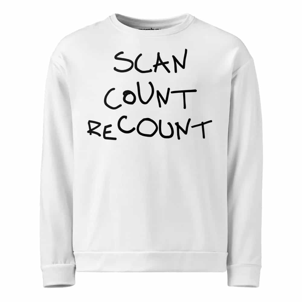 Scan Count Recount, Sweatshirt
