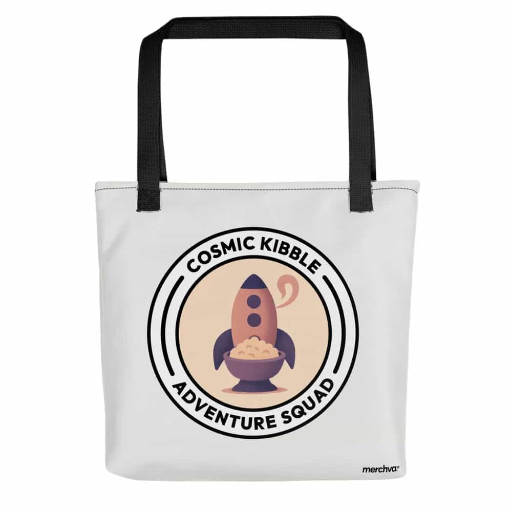 Cosmic Kibble Adventure Squad, Tote Bag