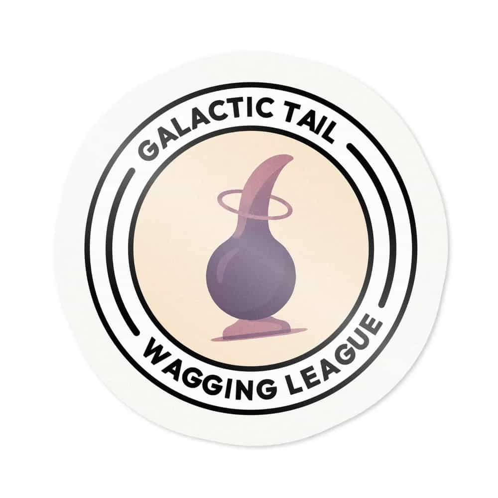 Galactic Tail Wagging League, Sticker