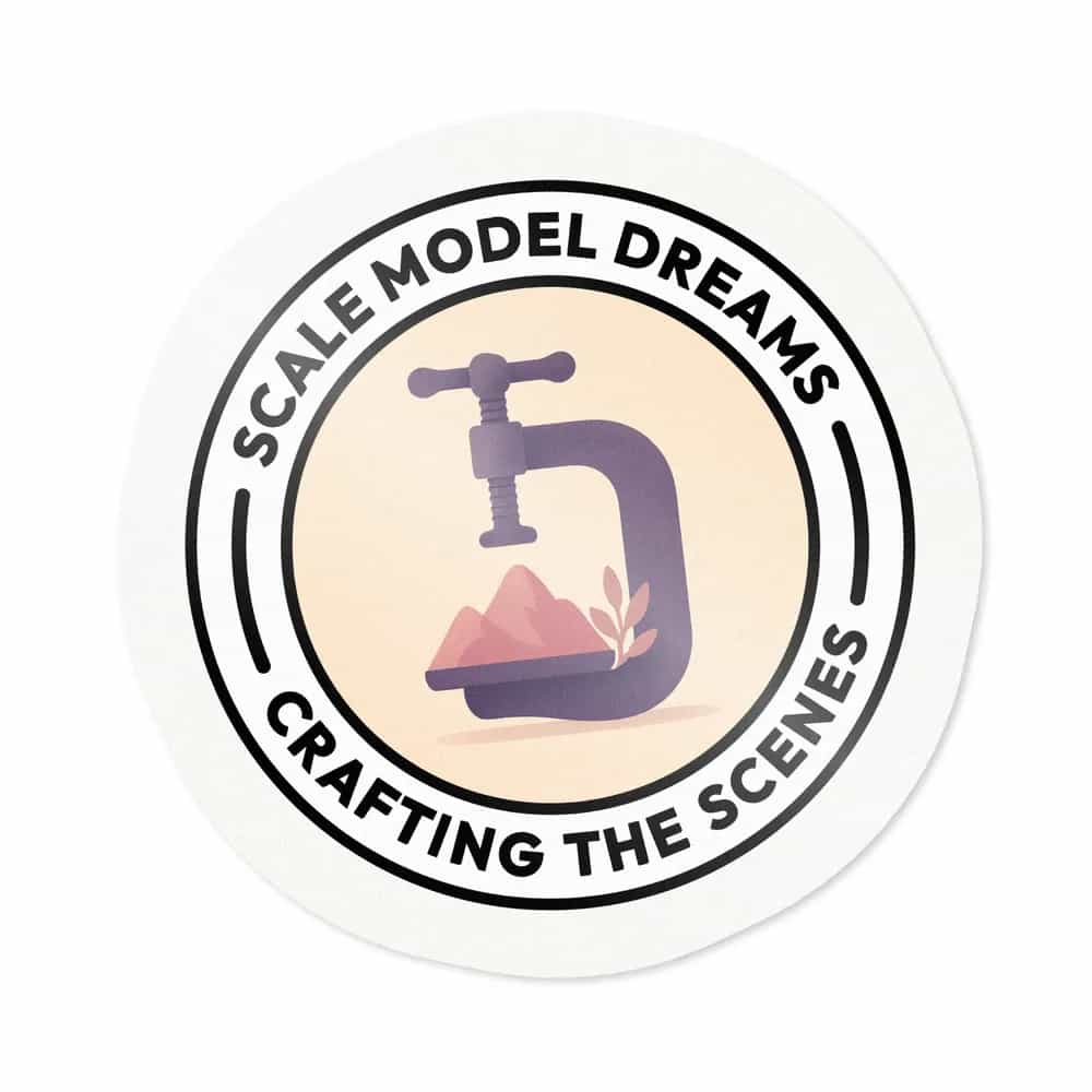 Scale Model Dreams, Crafting the Scenes, Sticker