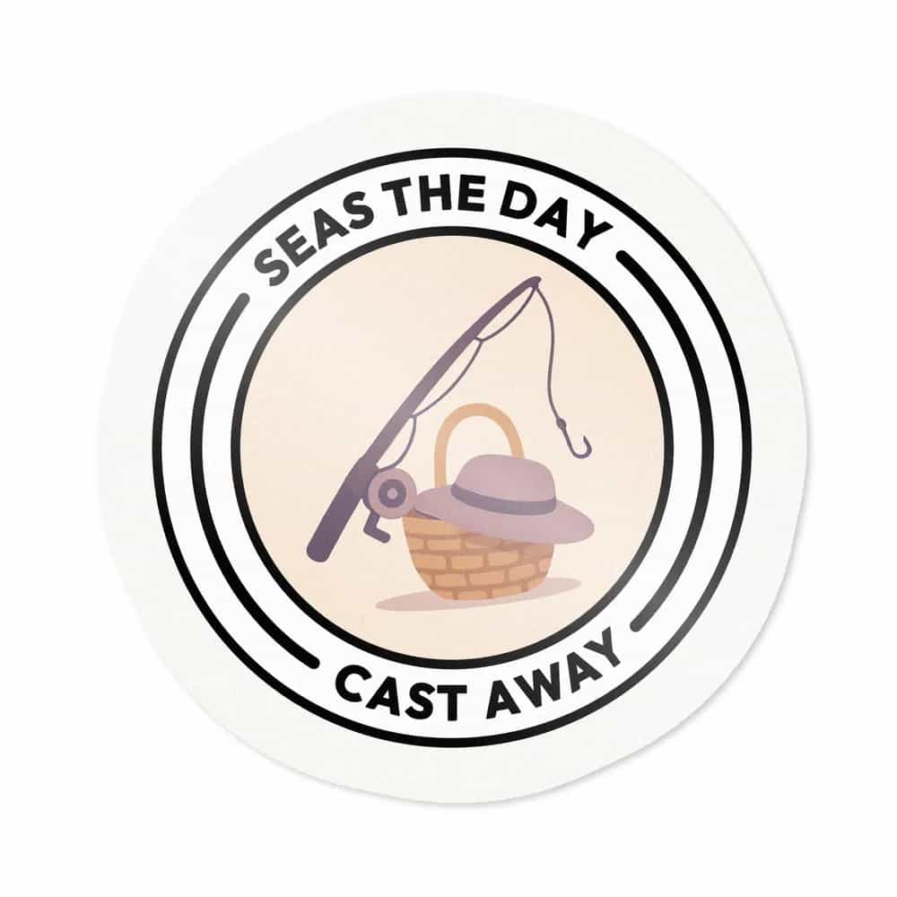 Seas the Day, Cast Away, Sticker