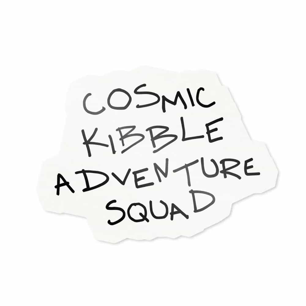 Cosmic Kibble Adventure Squad, Sticker