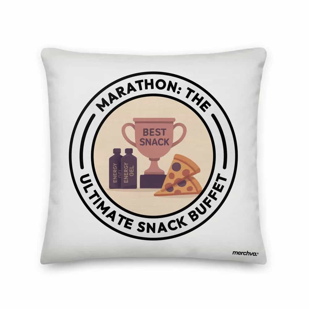 Marathon: The ultimate snack buffet, Pillow