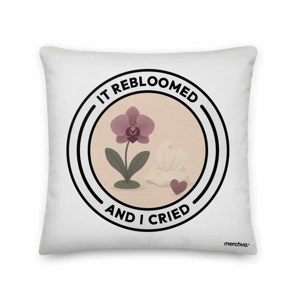 It Rebloomed And I Cried, Pillow
