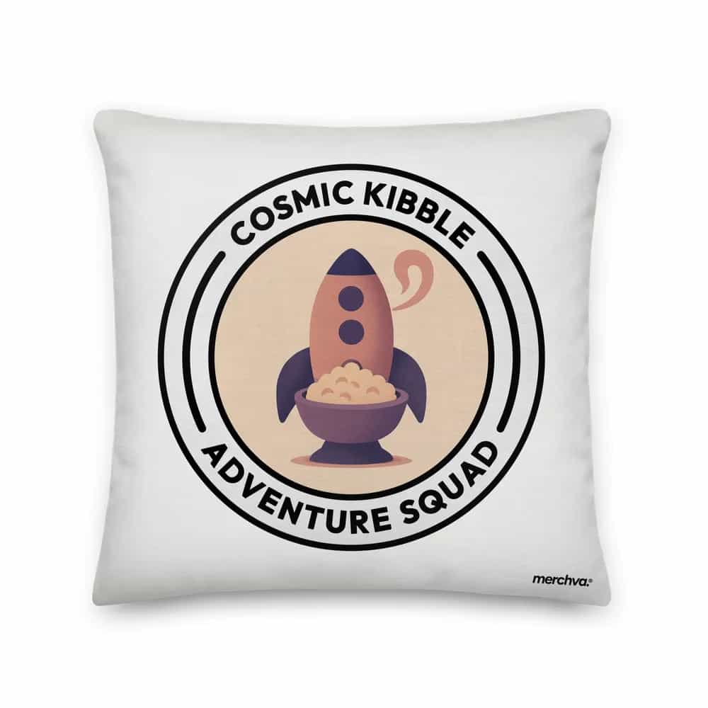 Cosmic Kibble Adventure Squad, Pillow