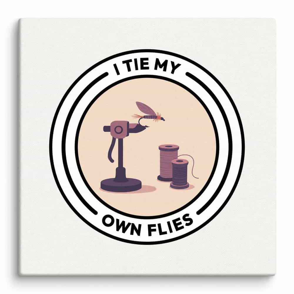 I Tie My Own Flies, Wall Art