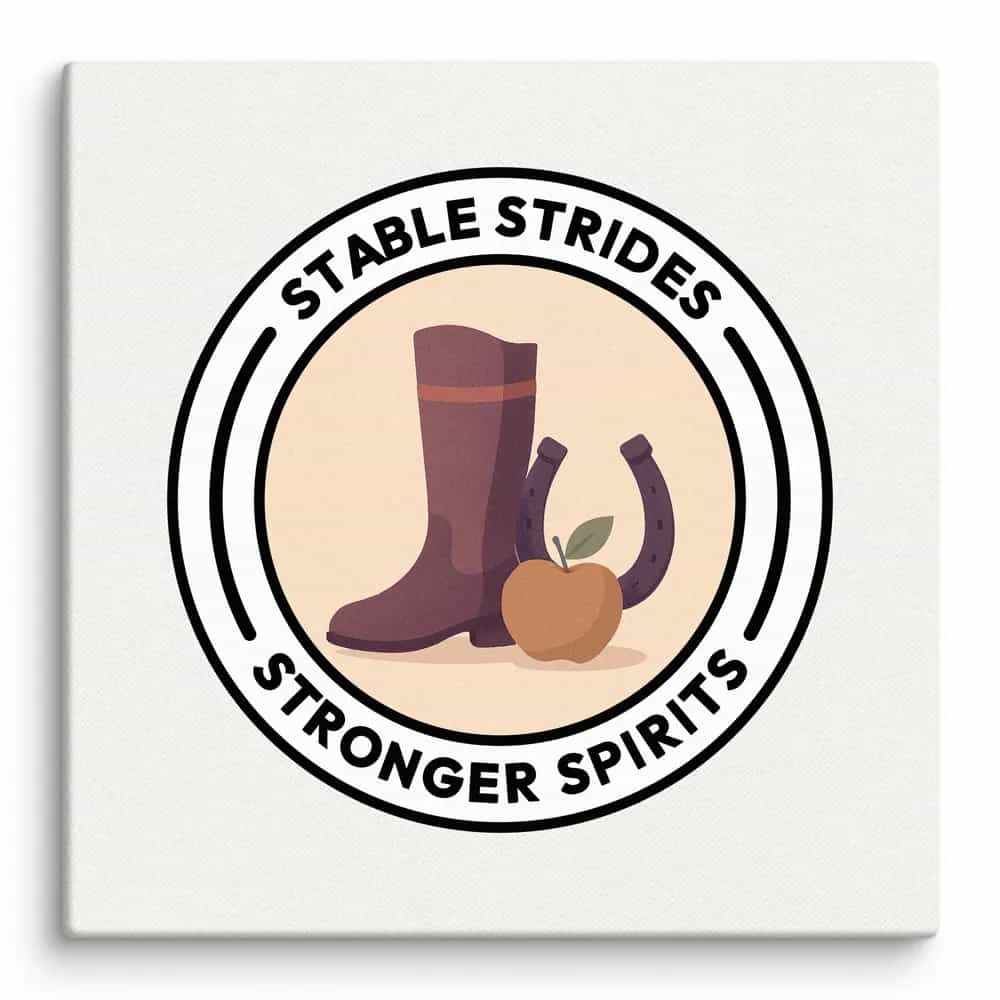Stable Strides, Stronger Spirits, Wall Art