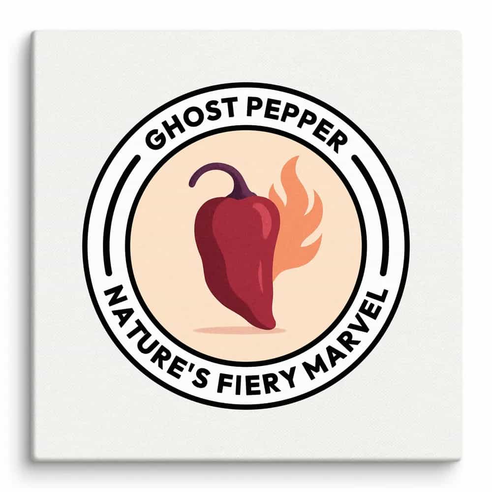 Ghost Pepper: Nature's Fiery Marvel, Wall Art