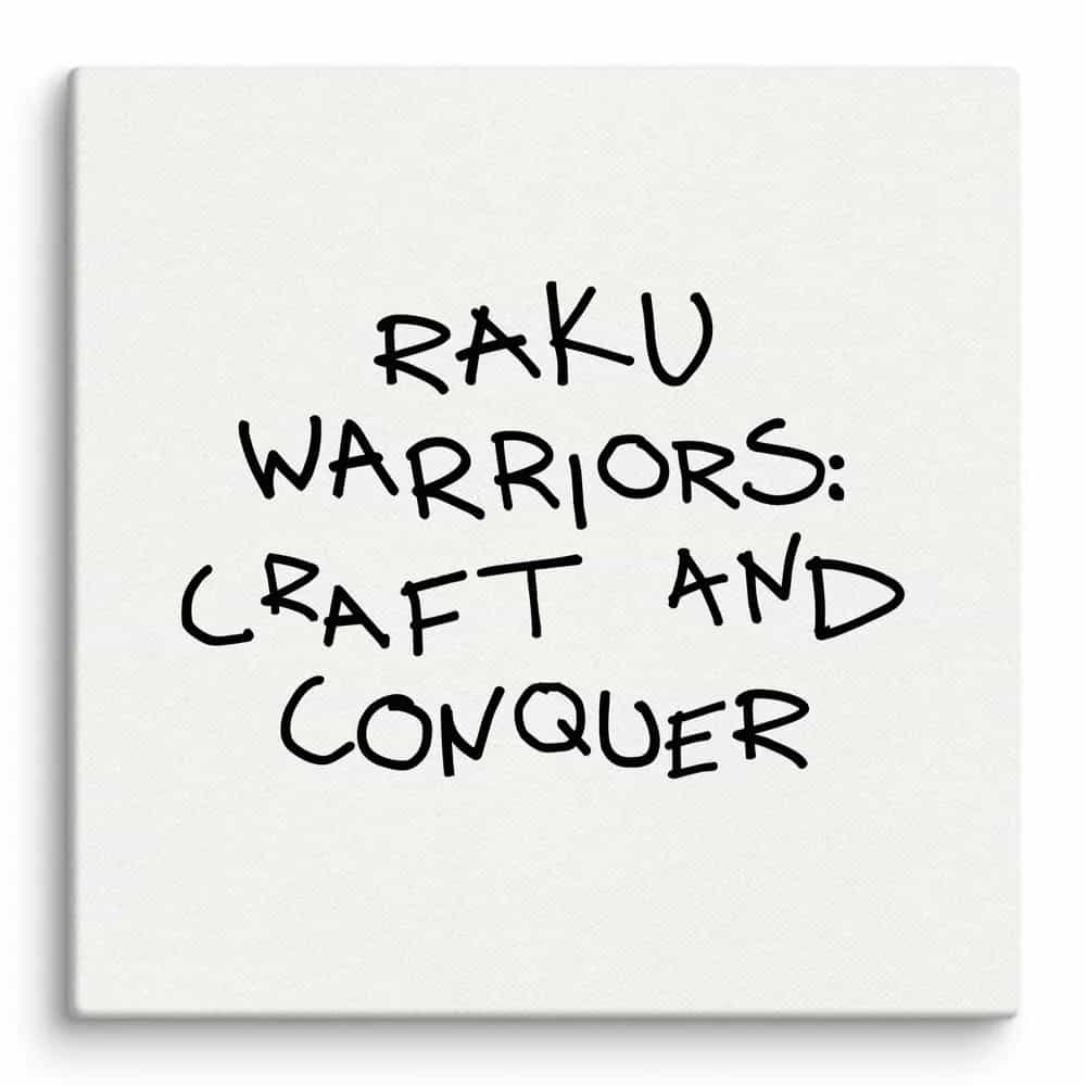 Raku Warriors: Craft and Conquer, Wall Art