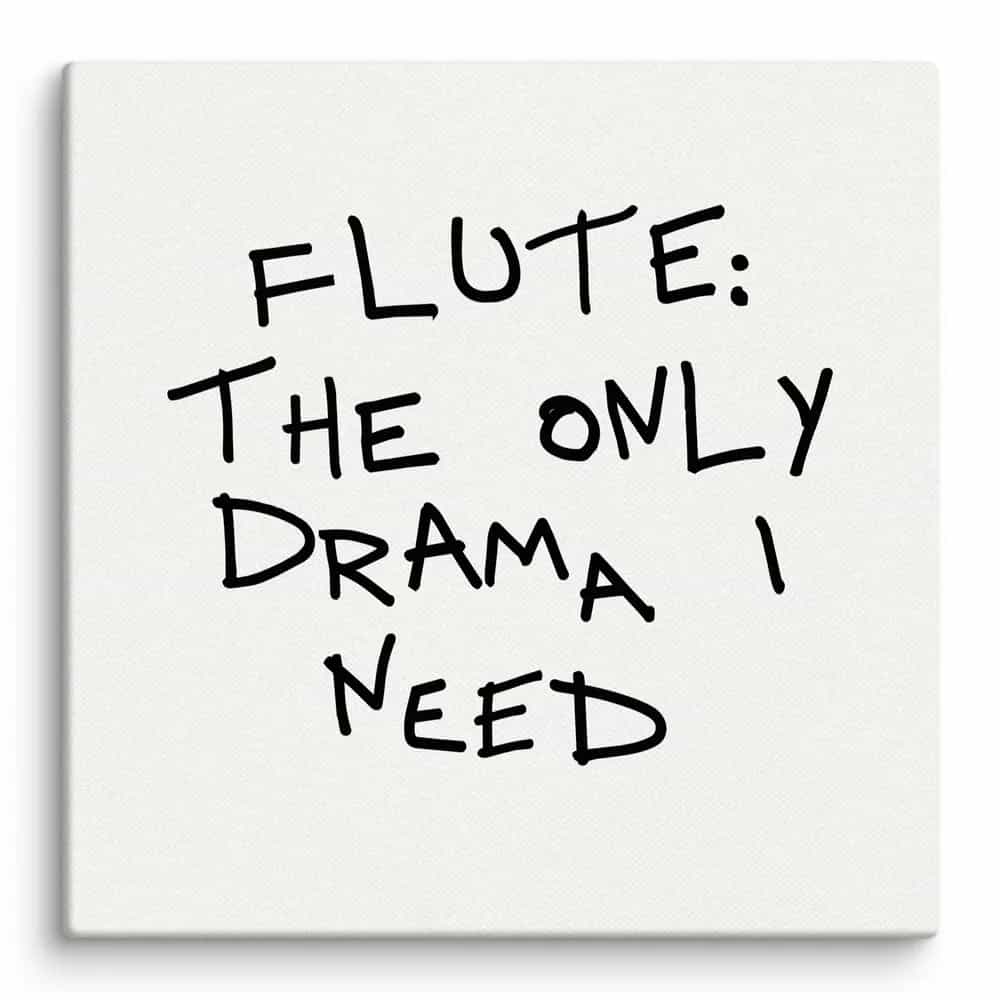 Flute: The Only Drama I Need, Wall Art