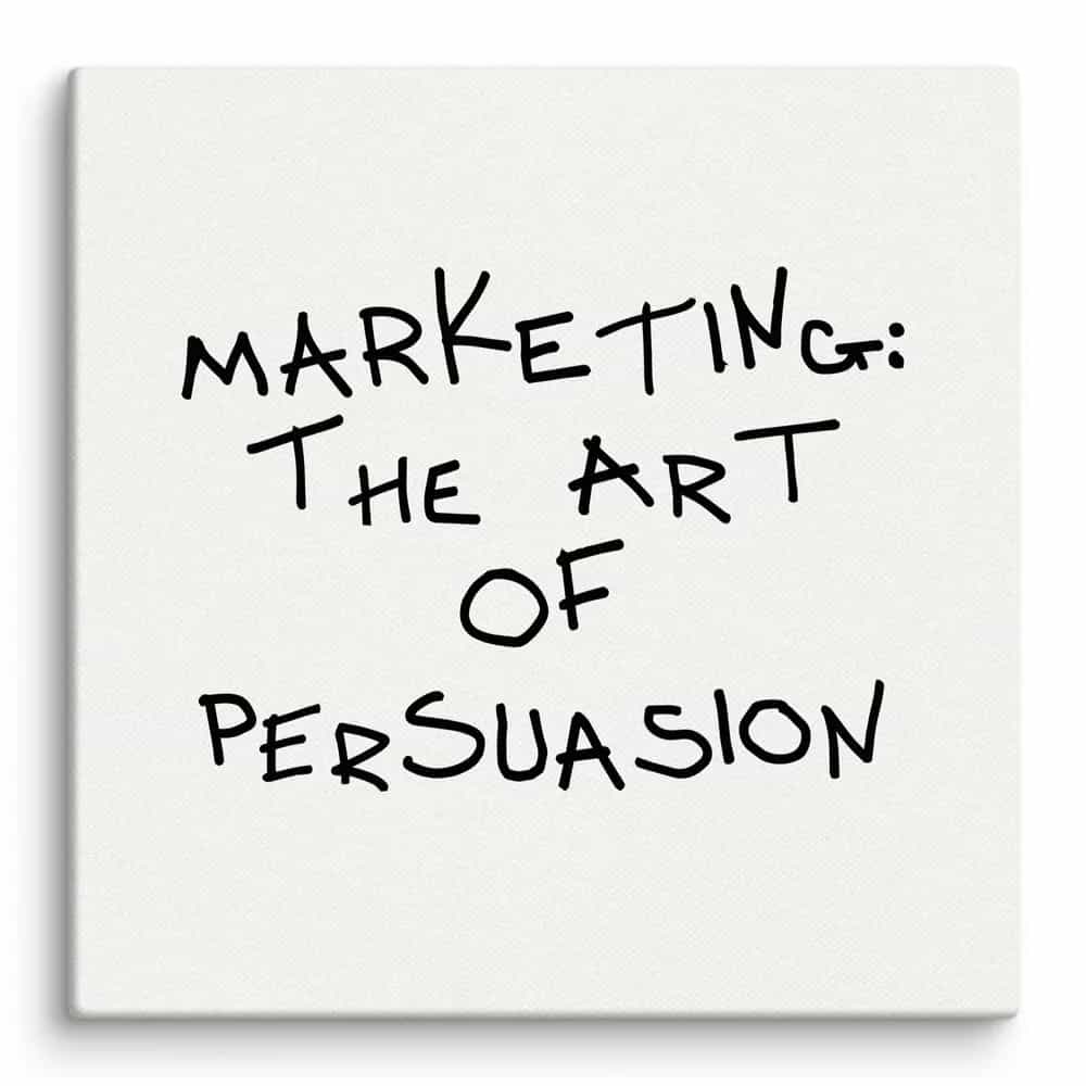 Marketing: The Art of Persuasion, Wall Art
